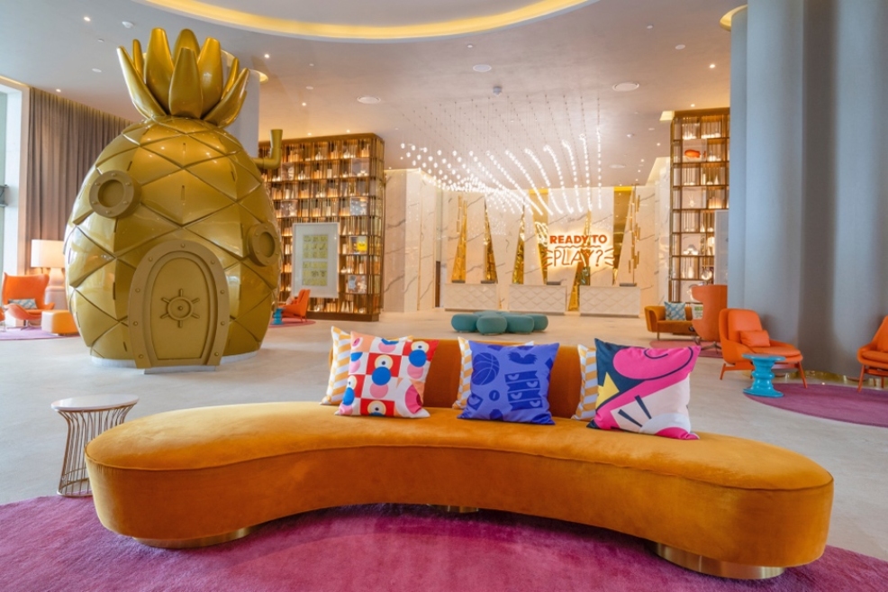 SPONGEBOB SQUAREPANTS AND FRIENDS TAKE OVER NICKELODEON HOTELS
